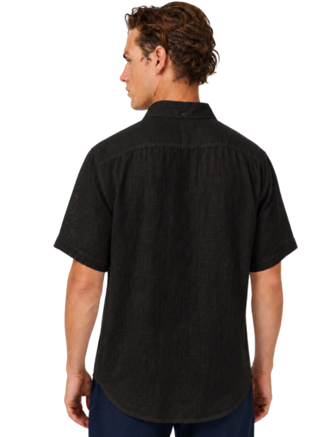 Linen Shirt Short Sleeve - Bistro StTropez