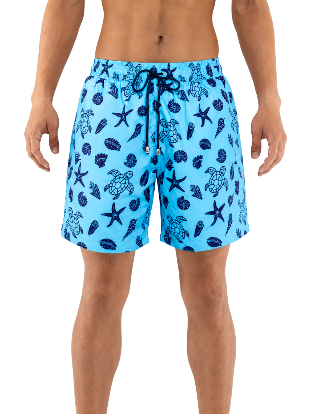 Turtle Seashell Boys Board Shorts - Bistro StTropez