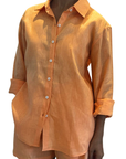 Linen Long Sleeve Shirt - Bistro StTropez