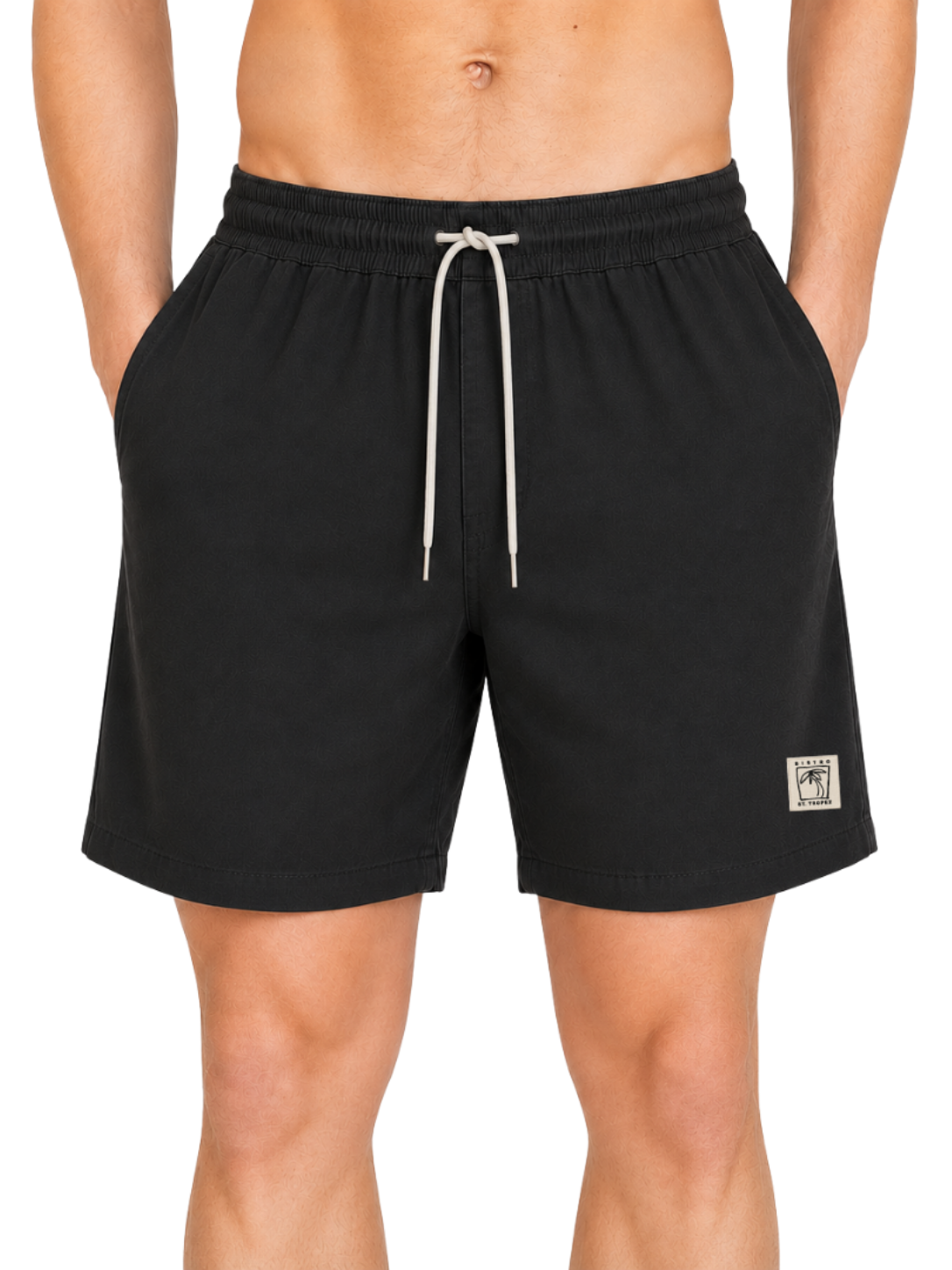 Saint Bistro Plain Cotton Beach Short - Bistro StTropez