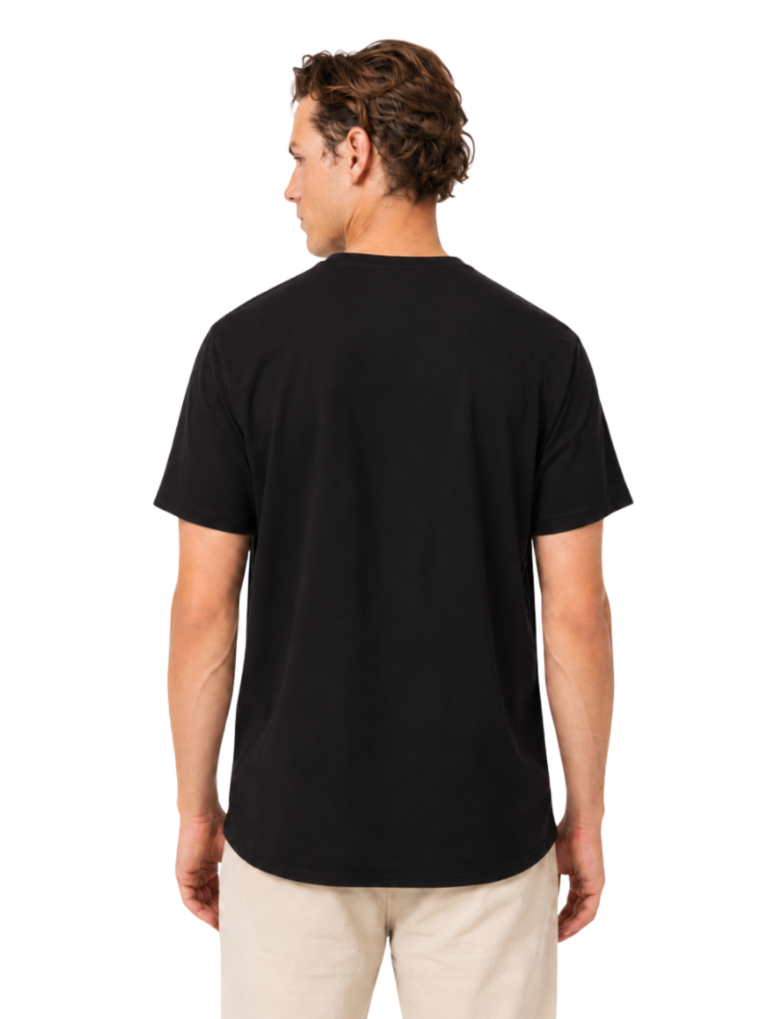Plain Round Neck Tee - Bistro StTropez
club track