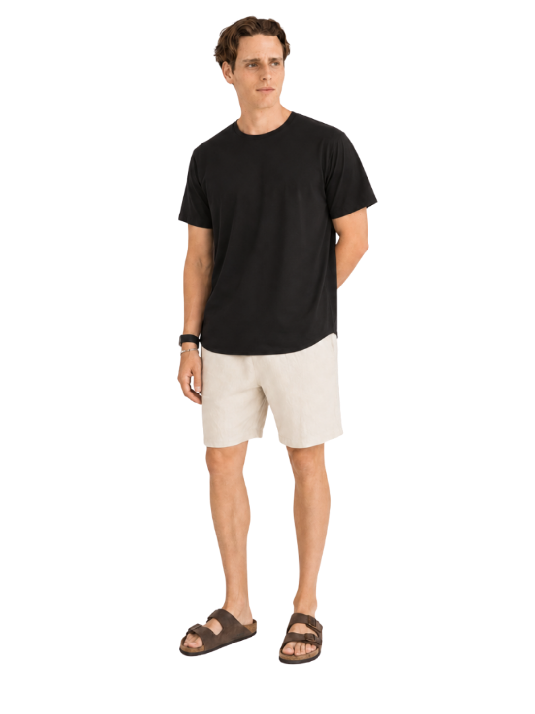 Plain Round Neck Tee - Bistro StTropez
club track