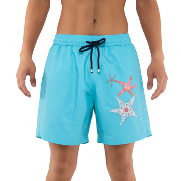 Starfish Plain Board Shorts - Bistro StTropez