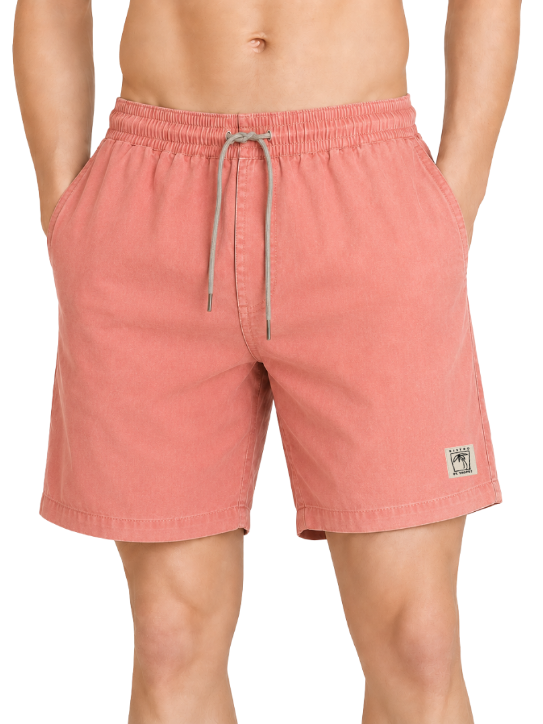 Saint Bistro Plain Cotton Beach Short - Bistro StTropez