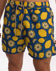 Lemon Slices Board Shorts - Bistro StTropez