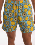 Lemon Slices Board Shorts - Bistro StTropez