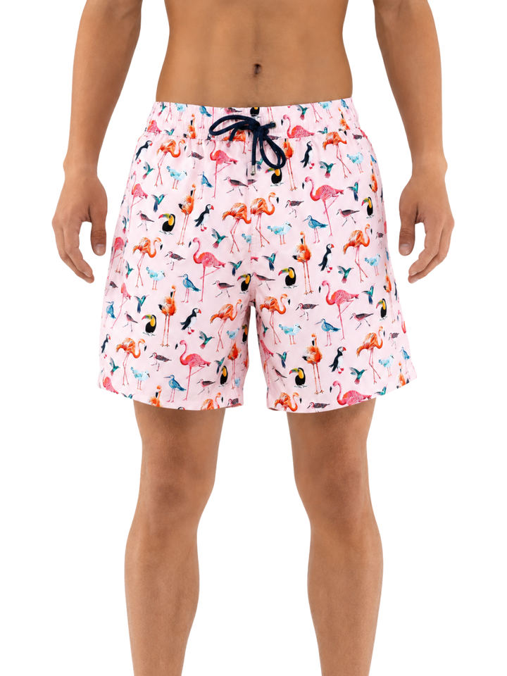 Flamingo Bird Board Short