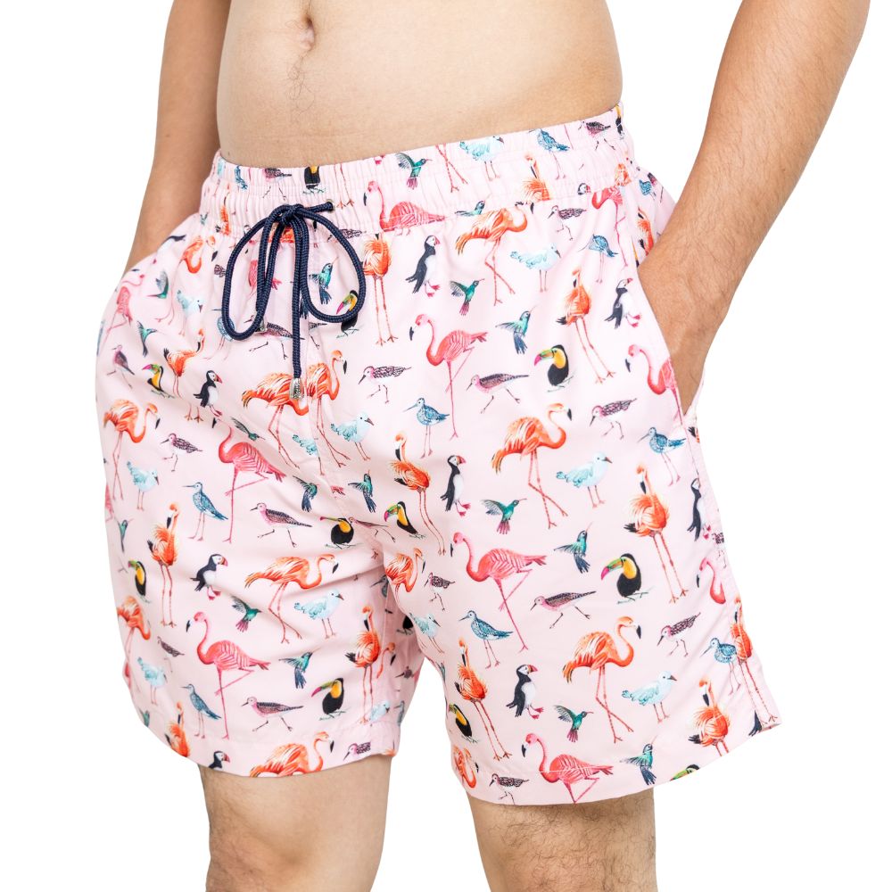 Flamingo Bird Board Short - Bistro StTropez