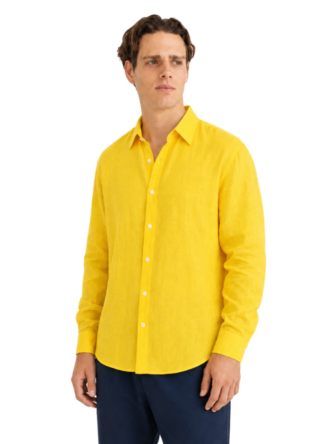 Linen Shirt Long Sleeve - Bistro StTropez