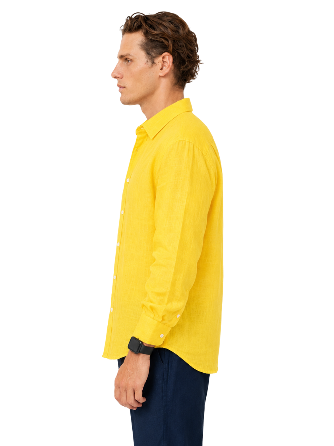 Linen Shirt Long Sleeve - Bistro StTropez