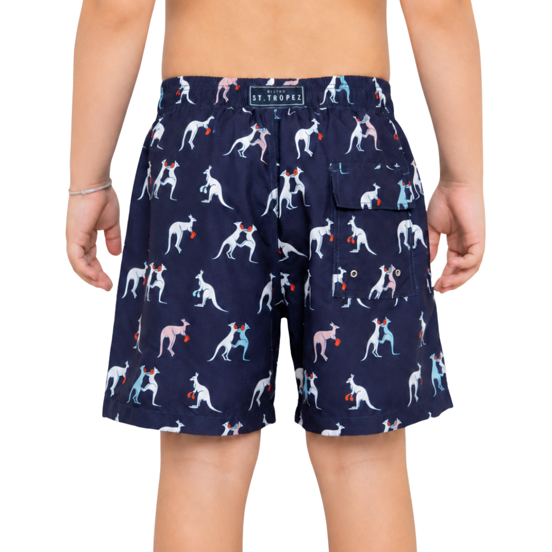 Kangaroo Boys Board Shorts - Bistro StTropez