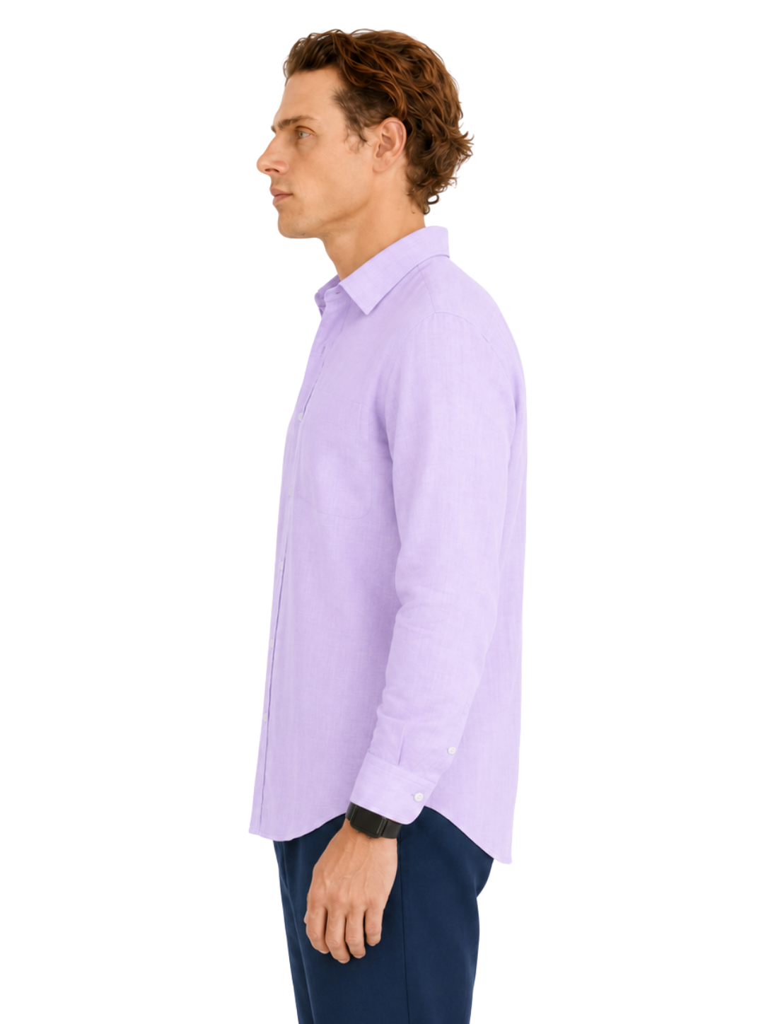 Linen Shirt Long Sleeve - Bistro StTropez