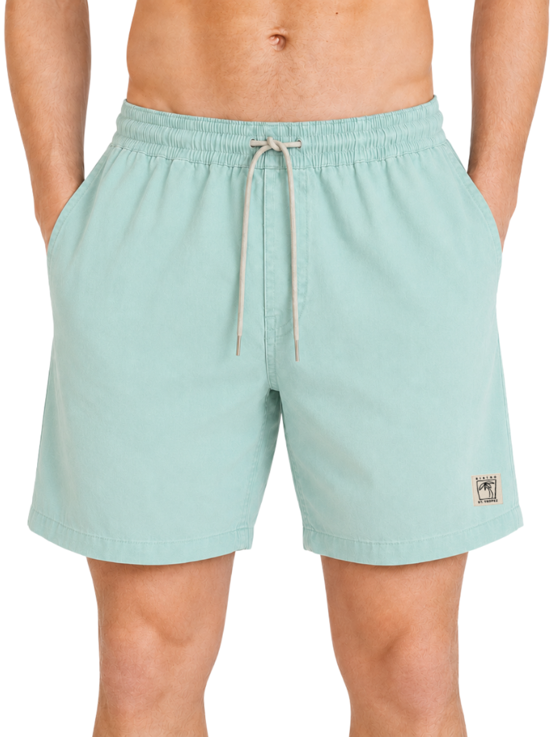Saint Bistro Plain Cotton Beach Short - Bistro StTropez