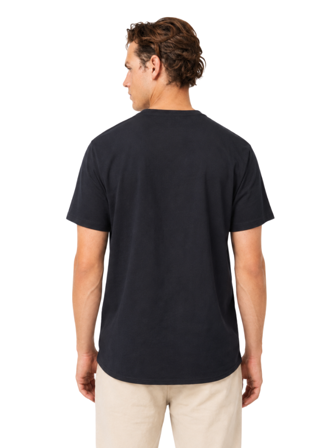 Plain Round Neck Tee - Bistro StTropez
club track
