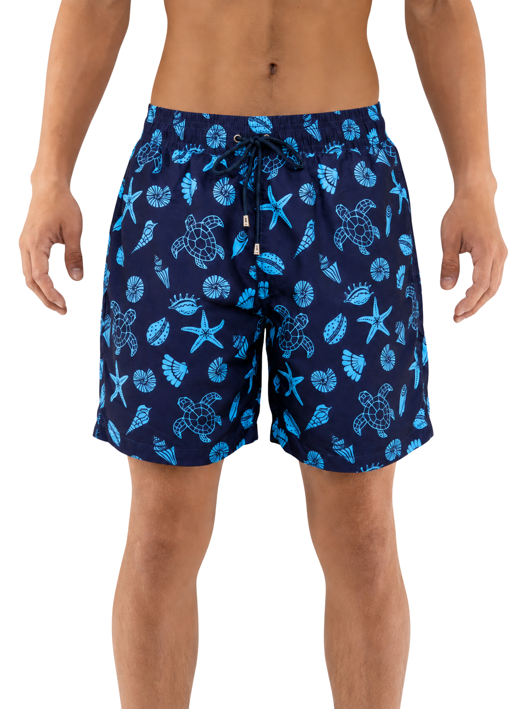 Turtle Seashell Boys Board Shorts - Bistro StTropez