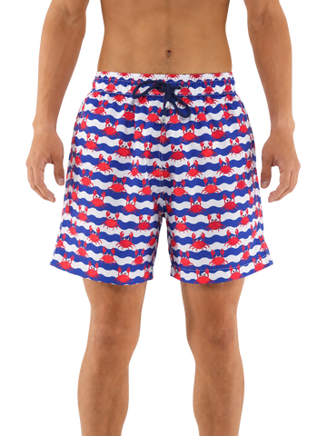 Crab Board Shorts - Bistro StTropez