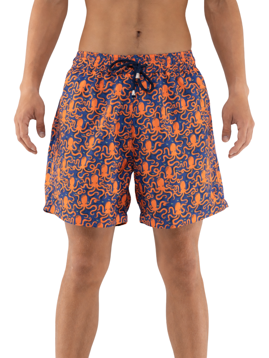 Octopus Pattern Board Shorts - Bistro StTropez