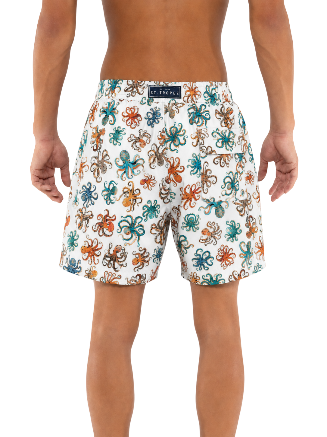 Octopus Swim Short - Bistro StTropez