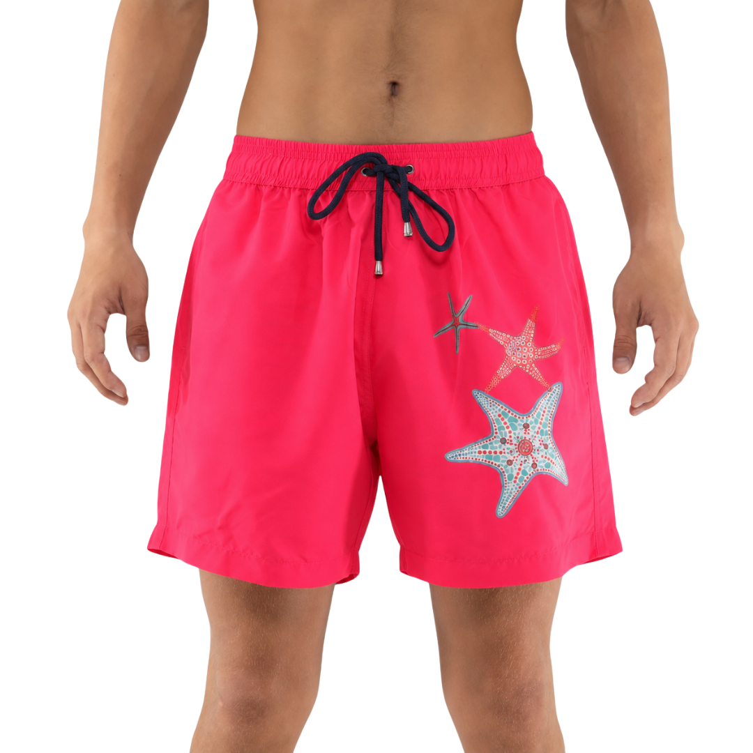 Starfish Plain Board Shorts - Bistro StTropez