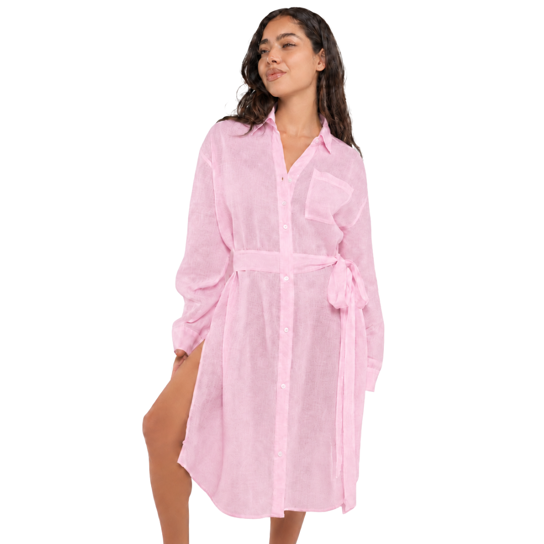 Linen Dress - Bistro StTropez