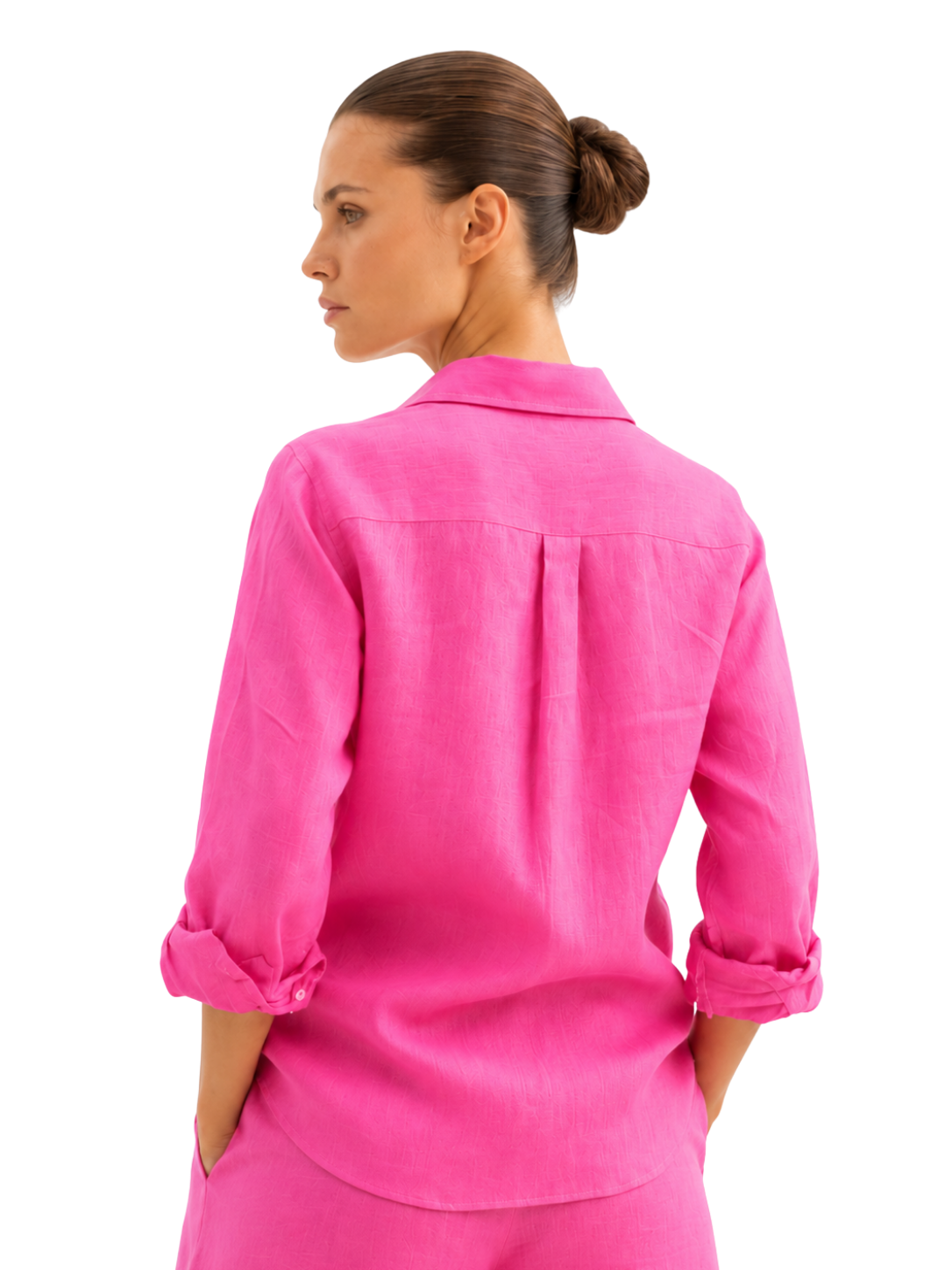 Linen Long Sleeve Shirt - Bistro StTropez