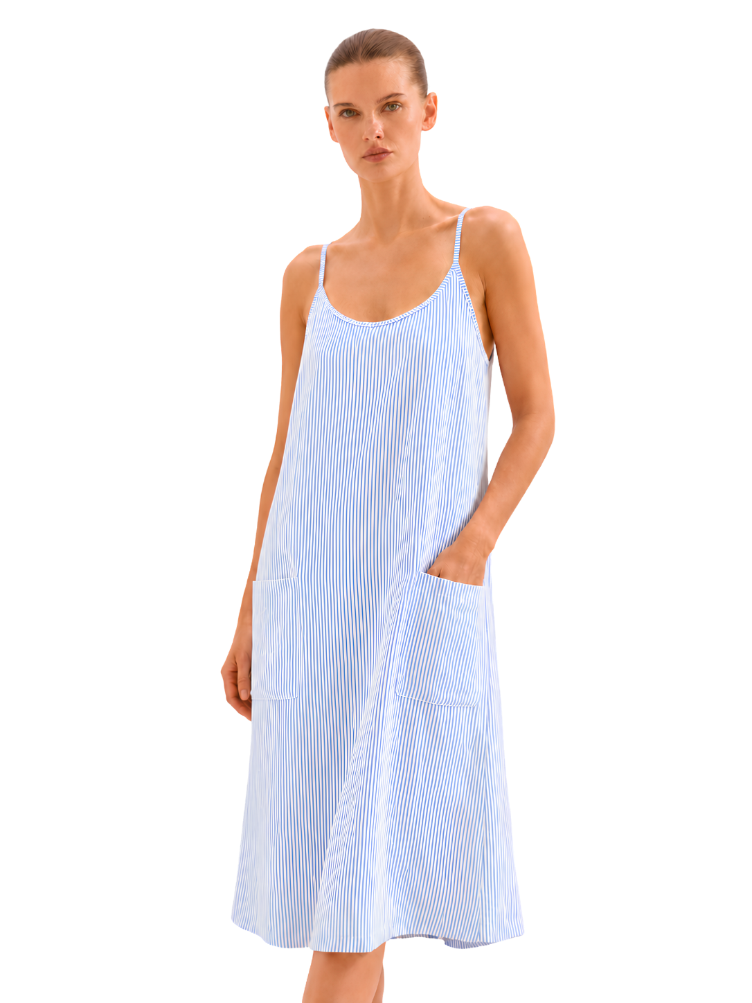 Stripe Dress - Bistro StTropez