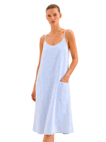 Stripe Dress - Bistro StTropez