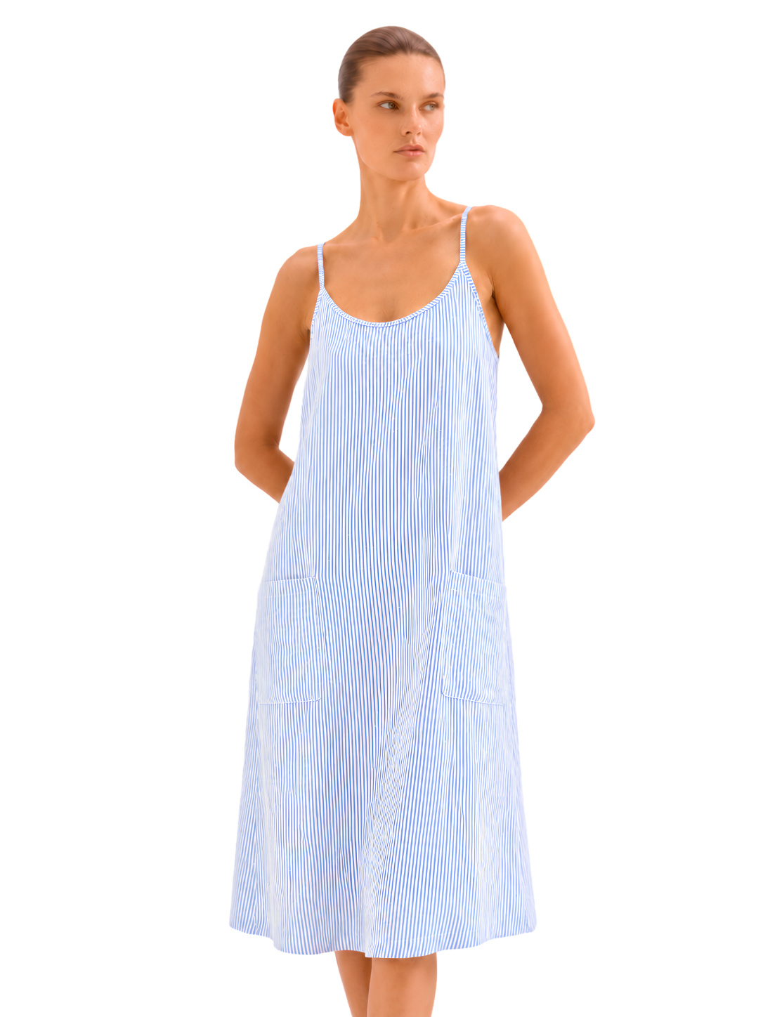 Stripe Dress - Bistro StTropez