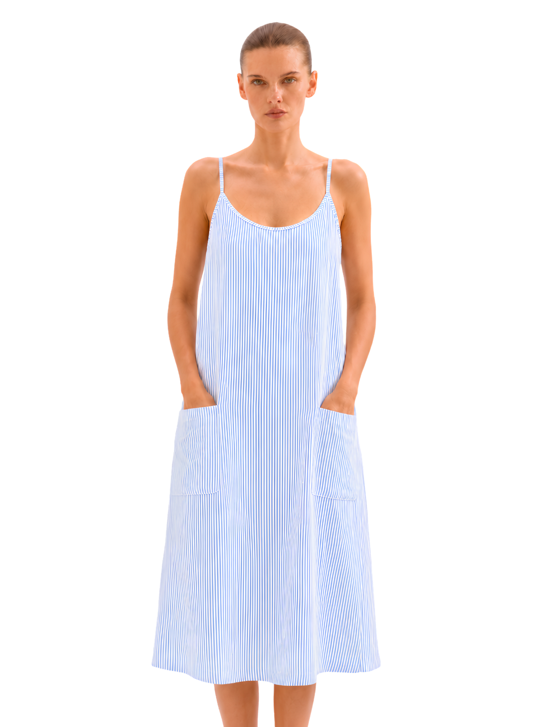 Stripe Dress - Bistro StTropez