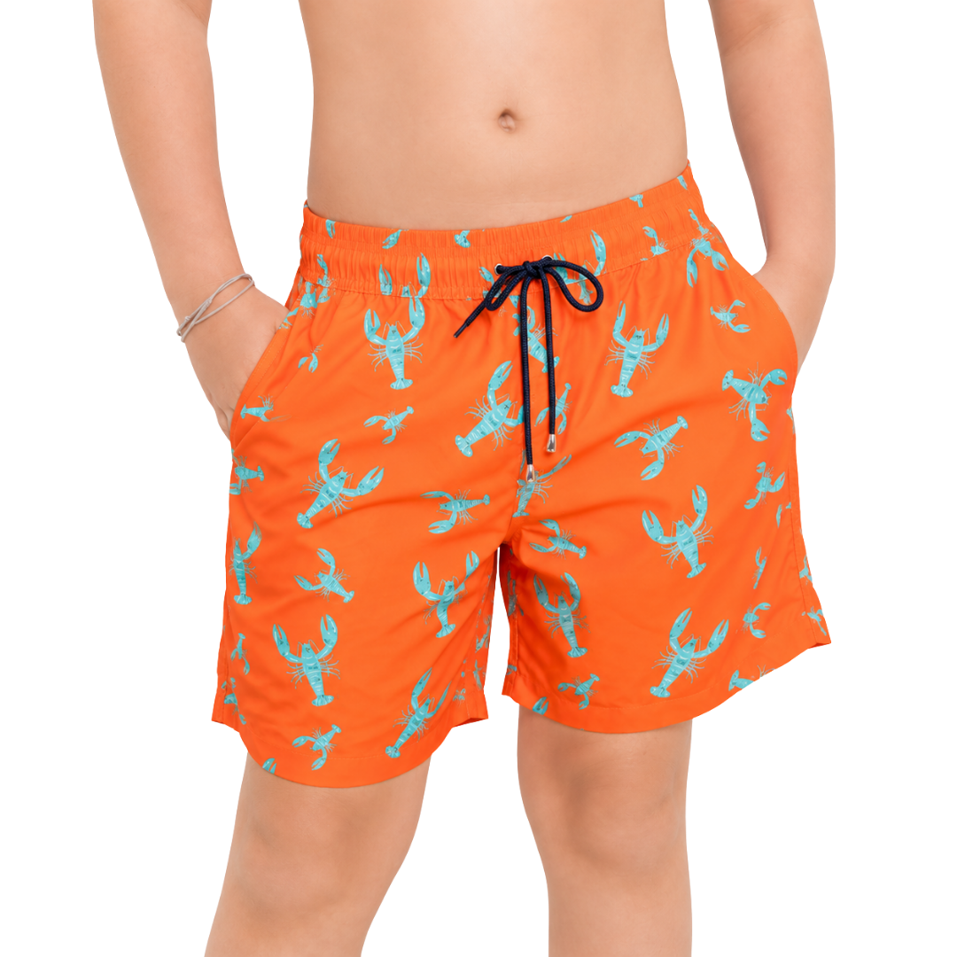 Prawn Boys Board Shorts - Bistro StTropez