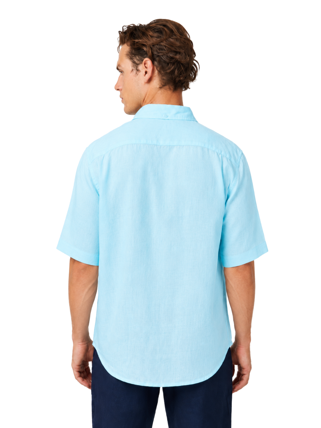 Linen Shirt Short Sleeve - Bistro StTropez