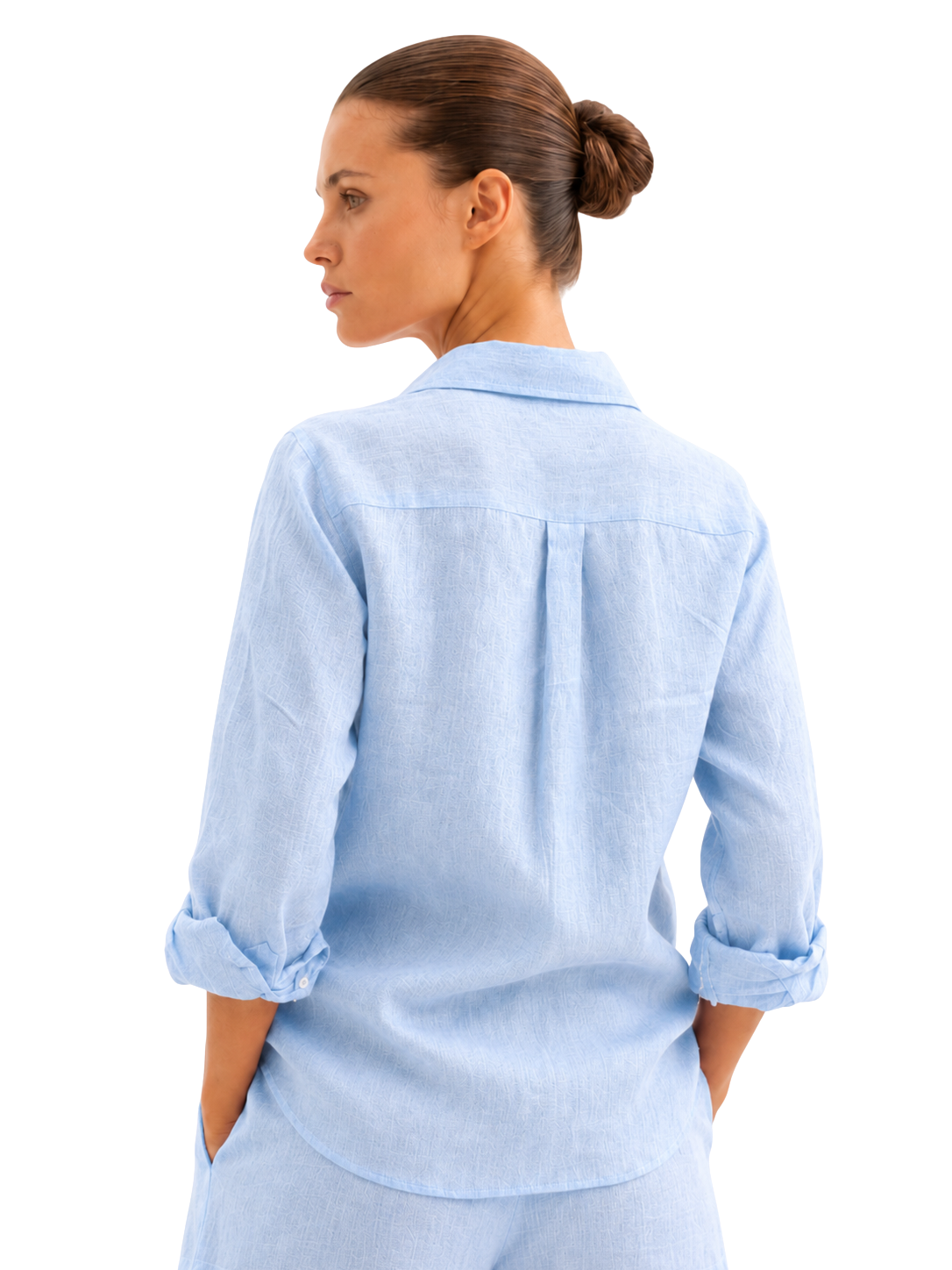 Linen Long Sleeve Shirt - Bistro StTropez