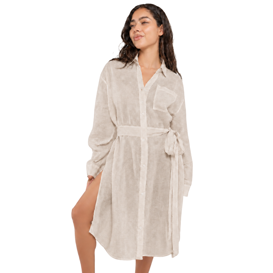 Linen Dress - Bistro StTropez