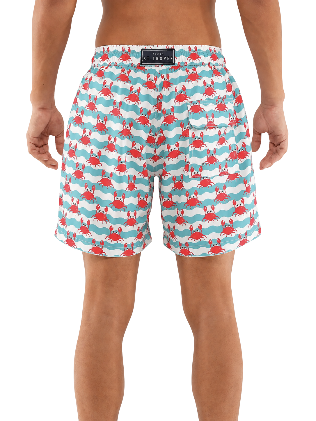 Crab Board Shorts - Bistro StTropez