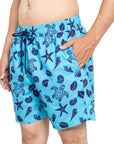 Turtle Seashell Boys Board Shorts
