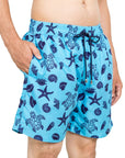 Turtle Seashell Boys Board Shorts