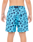 Turtle Seashell Boys Board Shorts - Bistro StTropez