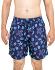 Turtle Seashell Boys Board Shorts