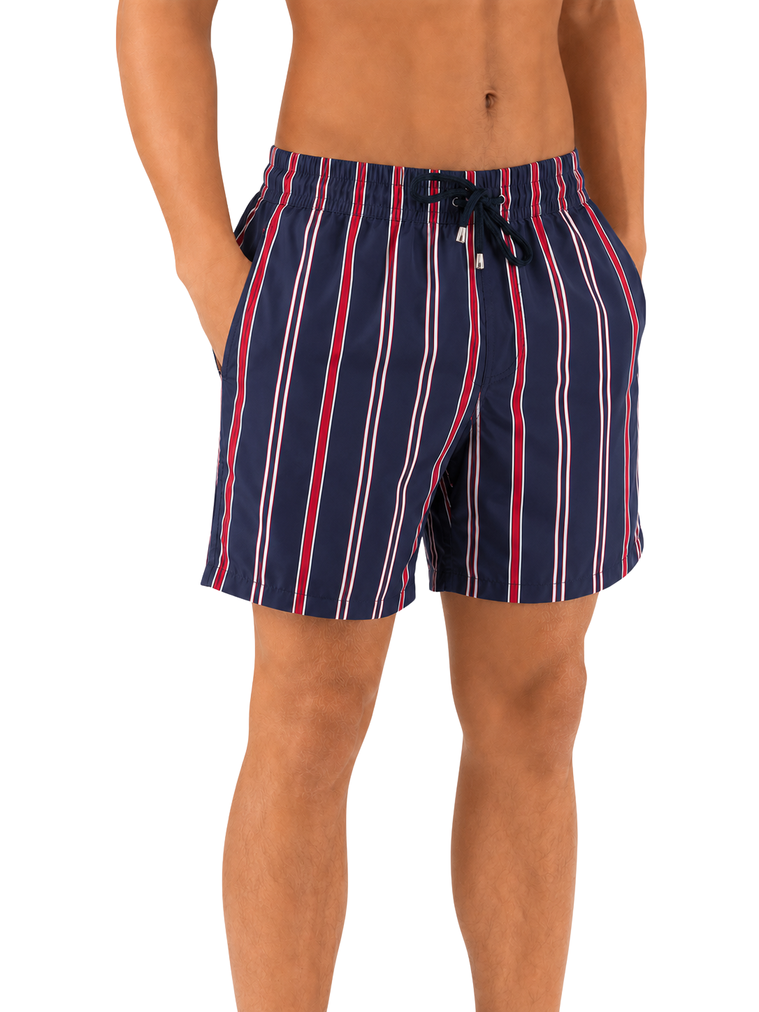 Vertical stripe boardshorts - Bistro StTropez