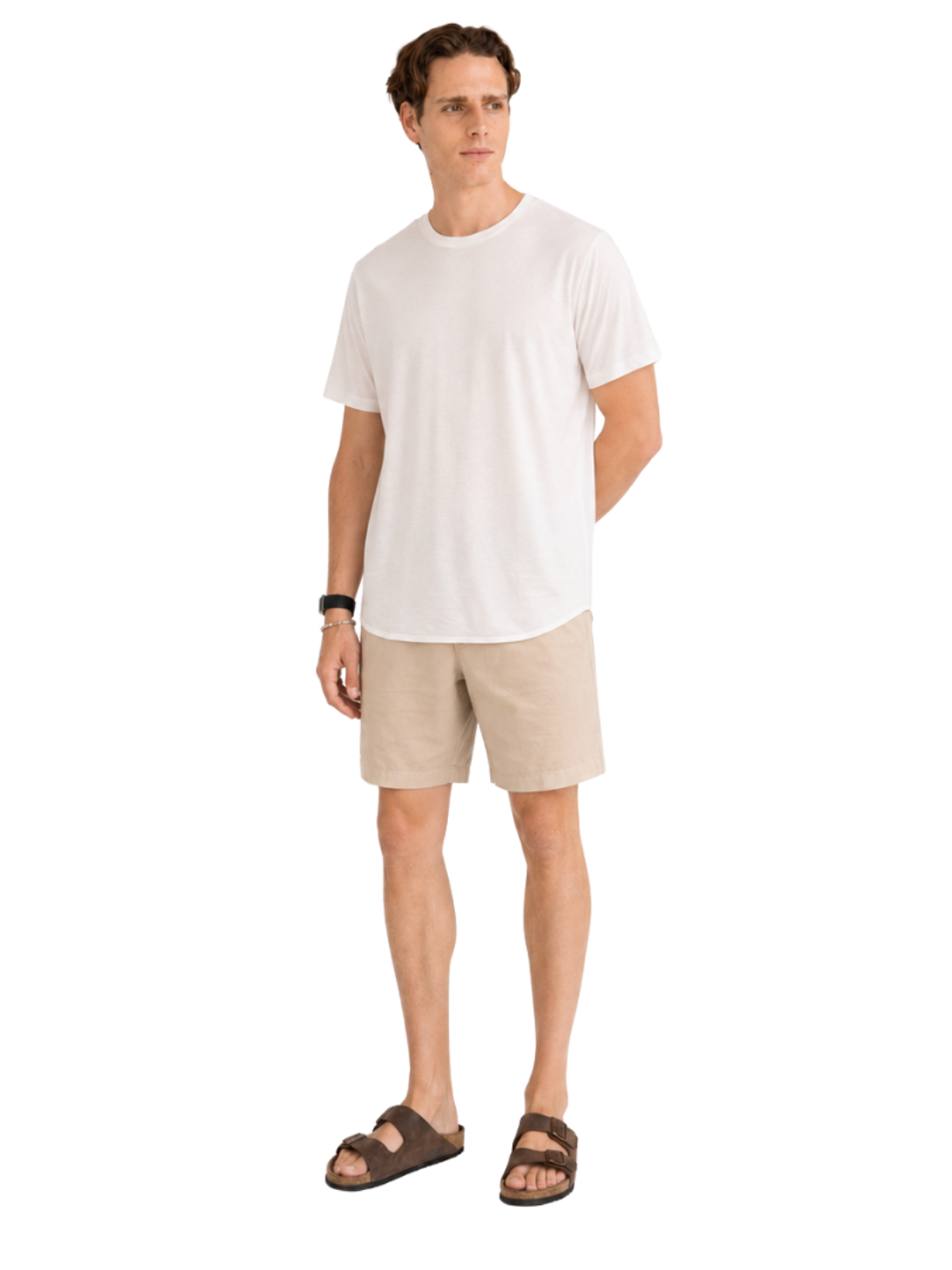 Plain Round Neck Tee - Bistro StTropez
club track