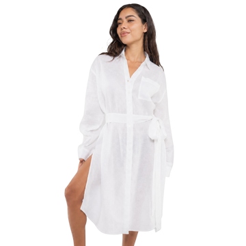 Linen Dress - Bistro StTropez