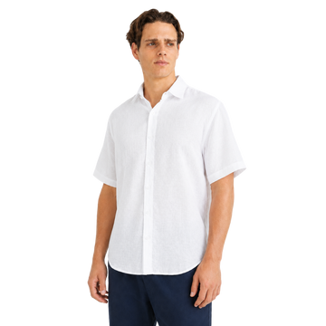 Linen Shirt Short Sleeve
