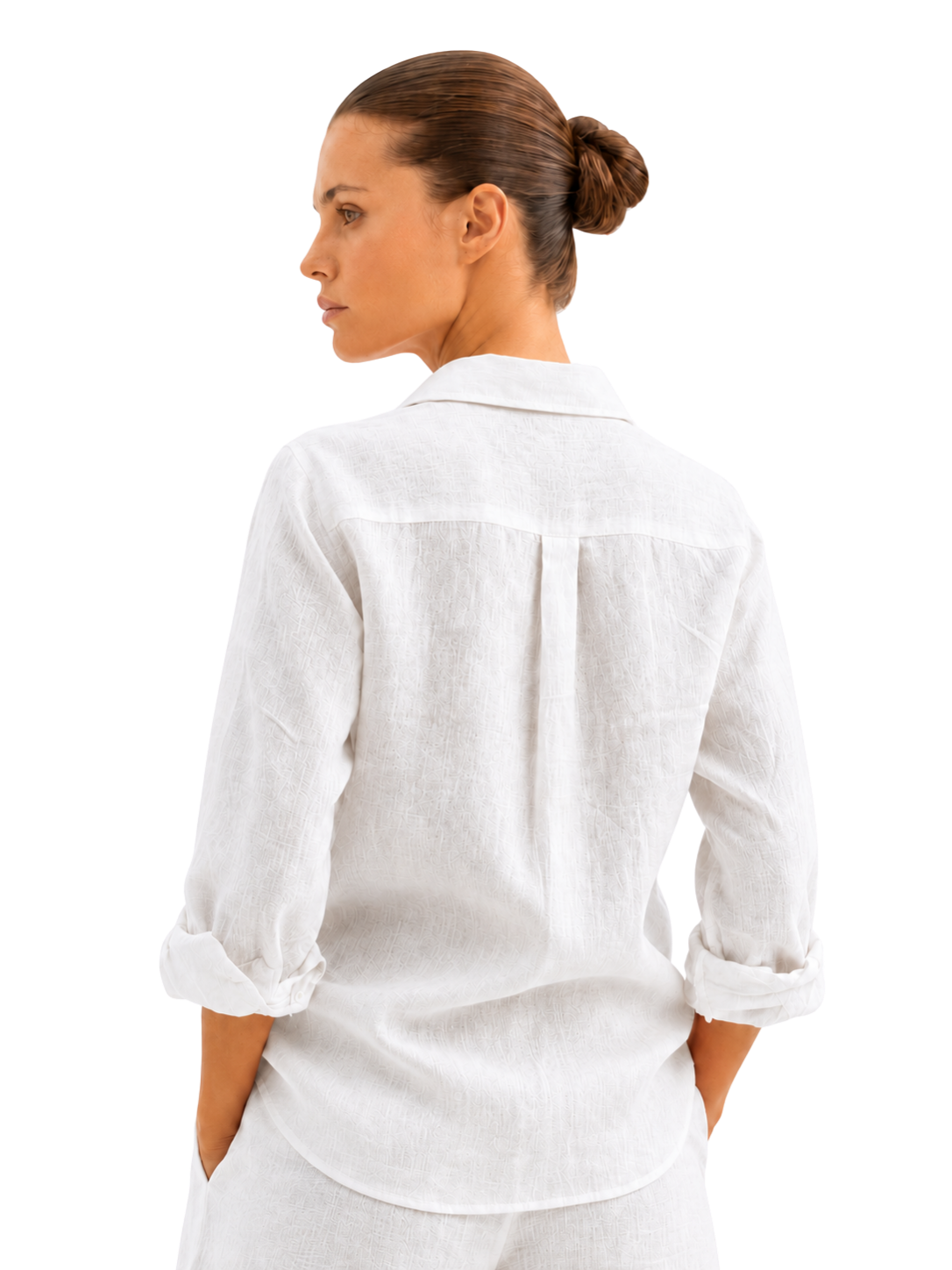 Linen Long Sleeve Shirt - Bistro StTropez