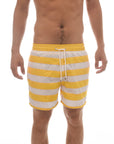 Stripe Combi Board Shorts - Bistro StTropez