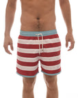 Stripe Combi Board Shorts - Bistro StTropez