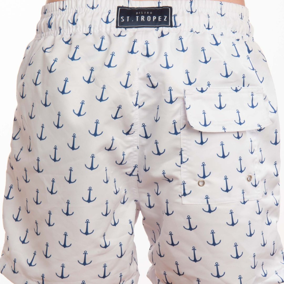 Anchor Plus Boys Board Shorts - Bistro StTropez