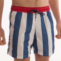 Vertical Stripe Board Shorts - Bistro StTropez