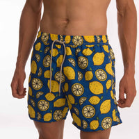 Lemon Slices Board Shorts - Bistro StTropez