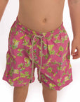 Palm Tree Board Short Boys - Bistro StTropez