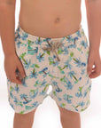 Palm Tree Board Short Boys - Bistro StTropez